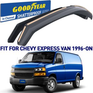 GOODYEAR In-Channel Window Deflectors Shatterproof