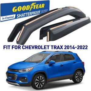 GOODYEAR In-Channel Window Deflectors Shatterproof