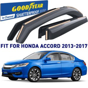GOODYEAR In-Channel Window Deflectors Shatterproof