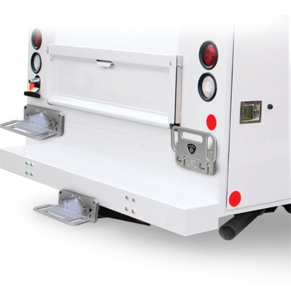 CARR  - 193012 - HD Mega Step; Hitch Mount; LED Step Surf; XM3 Polished; Single