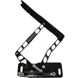 1967-1969 Chevy Camaro Hood Hinges, Gen I, Black Onyx, Fiberglass Hood