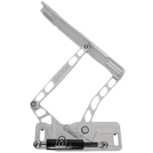 1965-1967 Chevelle & El Camino Hood Hinges, Gen I, Polished, Fiberglass Hood
