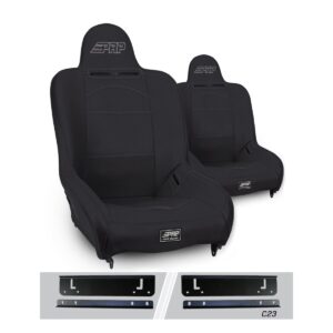 Premier High Back Suspension Seats Kit for 97-02 Jeep Wrangler TJ (Pair)