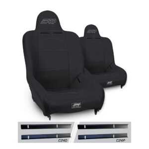 Premier High Back Suspension Seats Kit for 03-06 Jeep Wrangler TJ (Pair)