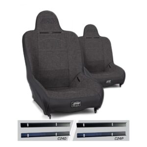 Premier High Back Suspension Seats Kit for 03-06 Jeep Wrangler TJ (Pair)