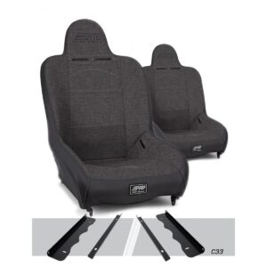 Premier High Back Suspension Seats Kit for 95-01 Jeep Cherokee XJ (Pair)