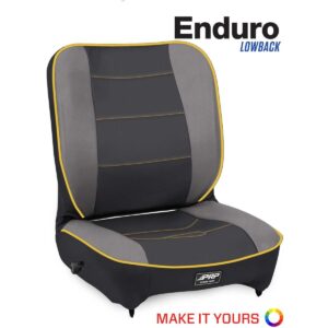 Enduro Low Back Reclining Suspension Seat (Custom)