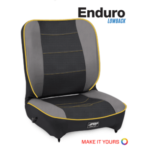 Enduro Low Back Reclining Suspension Seat (Custom)