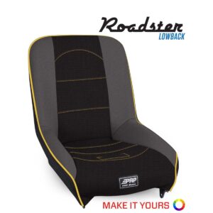 Roadster Low Back Suspension Seat (Custom)