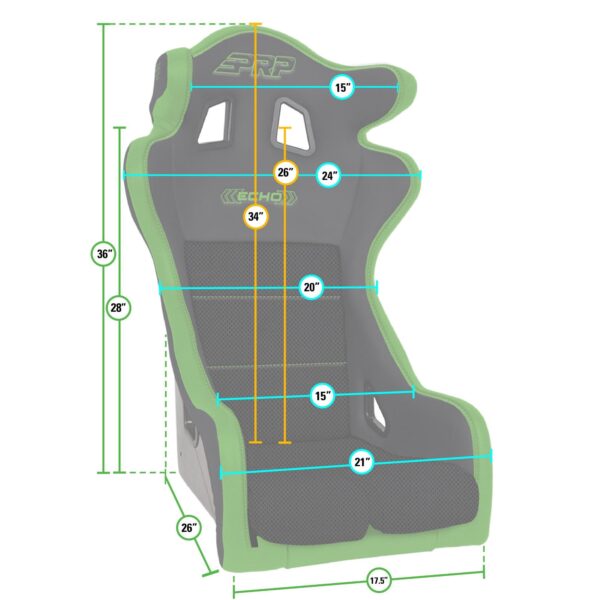 Echo FIA Composite Race Seat