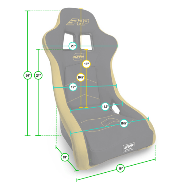 Alpha UTV Composite Seat (Custom)