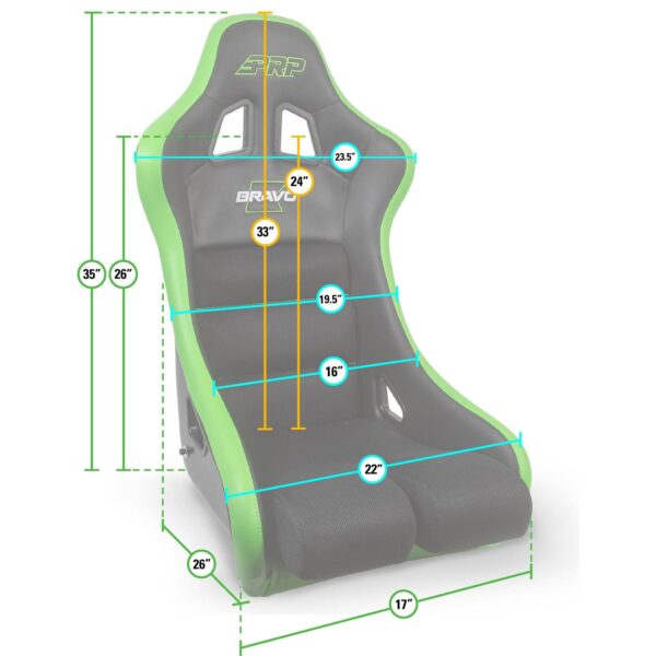 Bravo FIA Composite Race Seat