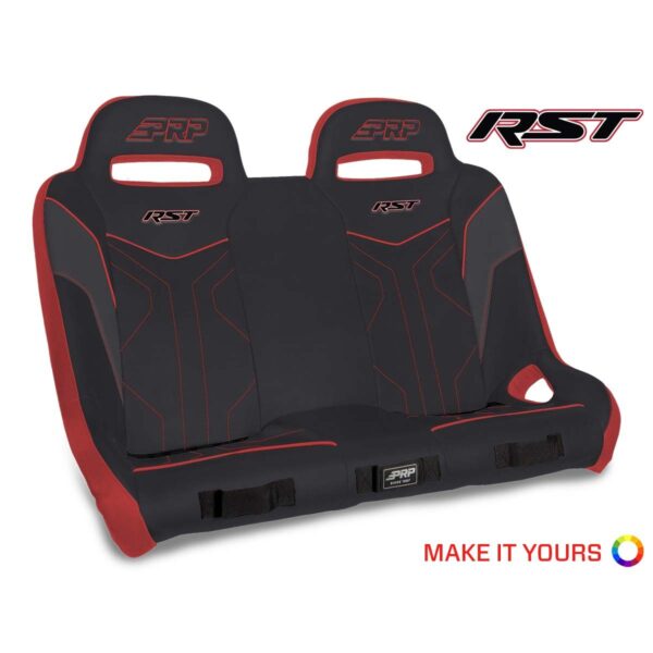 RST Rear Suspension Bench Seat (Custom) for Polaris RZR 800, XP 900