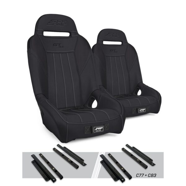 GT/S.E. Suspension Seats Kit for Polaris General, RZR S 900, 900 Trail, Trail, X