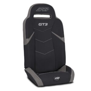 GT3 Fold Flat Rear Suspension Seats for Polaris RZR PRO XP4, PRO R4, Turbo R4 (P