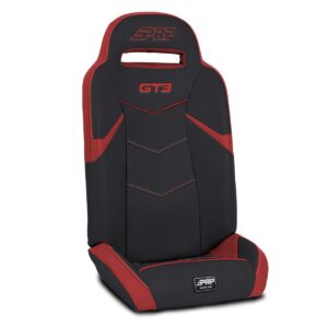 GT3 Fold Flat Rear Suspension Seats for Polaris RZR PRO XP4, PRO R4, Turbo R4 (P