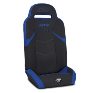 GT3 Fold Flat Rear Suspension Seats for Polaris RZR PRO XP4, PRO R4, Turbo R4 (P