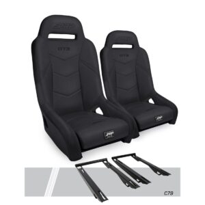 GT3 Suspension Seats Kit for Polaris RZR PRO XP, PRO R, Turbo R, PRO S (Pair)
