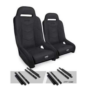 GT3 Suspension Seats Kit for Polaris General, RZR S 900, 900 Trail, Trail, XP 10