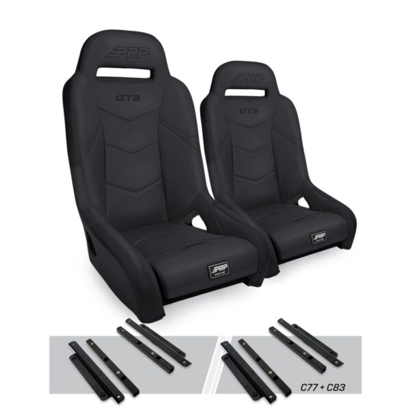 GT3 Suspension Seats Kit for Polaris General, RZR S 900, 900 Trail, Trail, XP 10