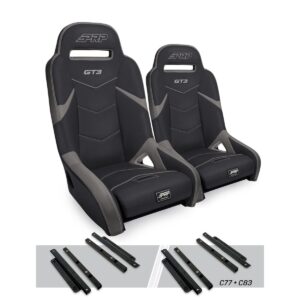 GT3 Suspension Seats Kit for Polaris General, RZR S 900, 900 Trail, Trail, XP 10