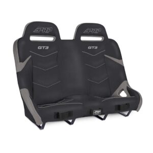 GT3 Quick Release Rear Suspension Bench Seat for Polaris RZR PRO XP4, PRO R4, Tu