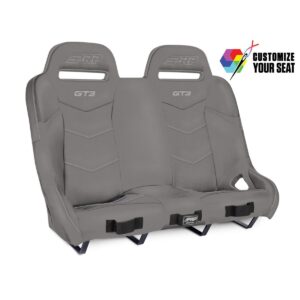 GT3 Quick Release Rear Suspension Bench Seat (Custom) for Polaris RZR PRO XP4, P