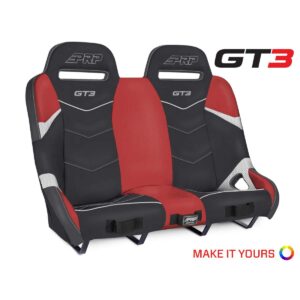 GT3 Rear Suspension Bench Seat (Custom) for Polaris RZR S 900, 1000, Turbo/S