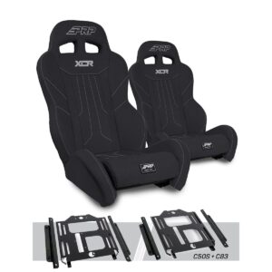 XCR Suspension Seats Kit for Polaris RZR 570, 800, 900 (Pair)