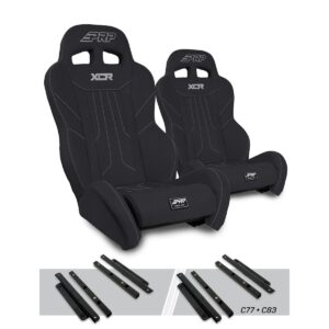 XCR Suspension Seats Kit for Polaris General, RZR S 900, 900 Trail, Trail, XP 10