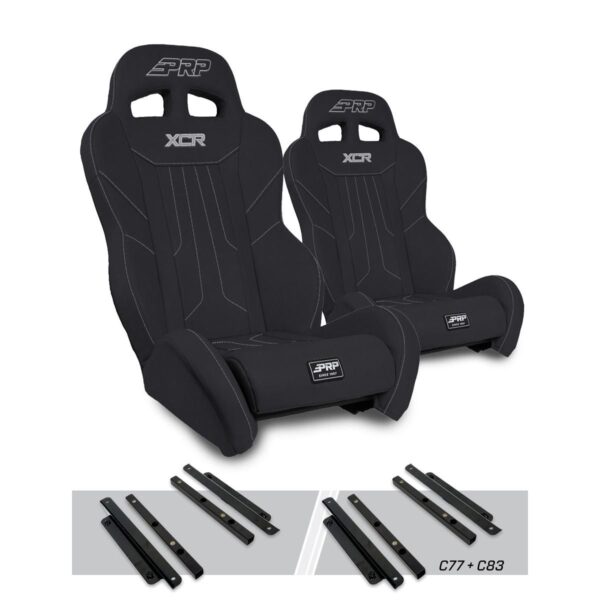 XCR Suspension Seats Kit for Polaris General, RZR S 900, 900 Trail, Trail, XP 10