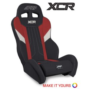 XCR 1" Extra Wide Suspension Seat (Custom) for Polaris RZR S 900, XP 1000, Turbo