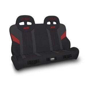 XCR Quick Release Rear Suspension Bench Seat for Polaris RZR PRO XP4, Turbo R 4,