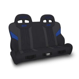 XCR Quick Release Rear Suspension Bench Seat for Polaris RZR PRO XP4, Turbo R 4,