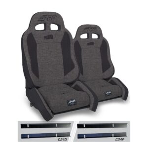 Enduro Elite Suspension Seat - Crawl Edition, Kit for 03-06 Jeep Wrangler TJ (Pa