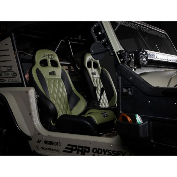 Enduro Elite Suspension Seat - Crawl Edition, Kit for 03-06 Jeep Wrangler TJ (Pa