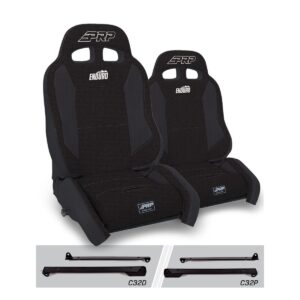 Enduro Elite Suspension Seat - Crawl Edition, Kit for Jeep Wrangler CJ7/YJ (Pair
