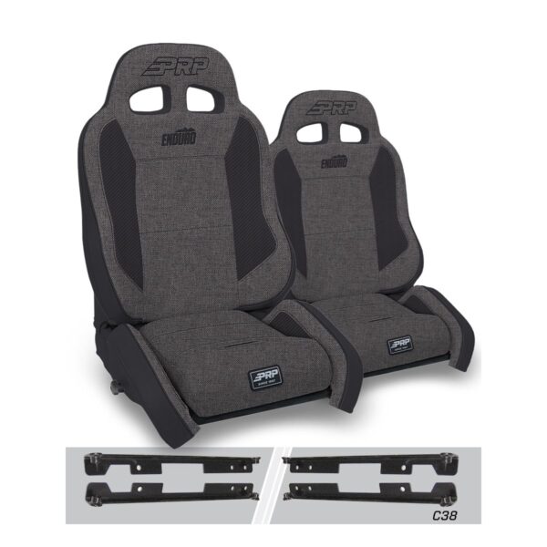 Enduro Elite Suspension Seat - Crawl Edition, Kit for Jeep Wrangler JK/JKU (Pair
