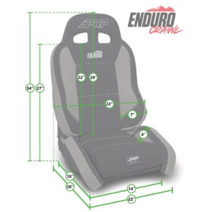 EnduroCrawl Reclining Suspension Seat (Custom)