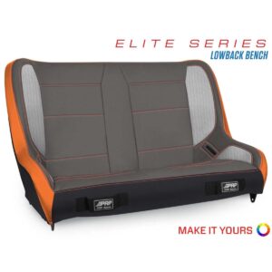Elite Series Rear Suspension Bench Seat (Custom) for Jeep Wrangler TJ, LJ, JK