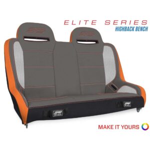 Elite Series Rear Suspension Bench Seat (Custom) for Jeep JKU, JLU
