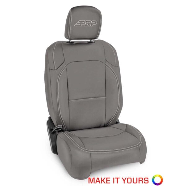 Front Seat Covers for Jeep JT/JL 4-Door (Pair) (Custom)