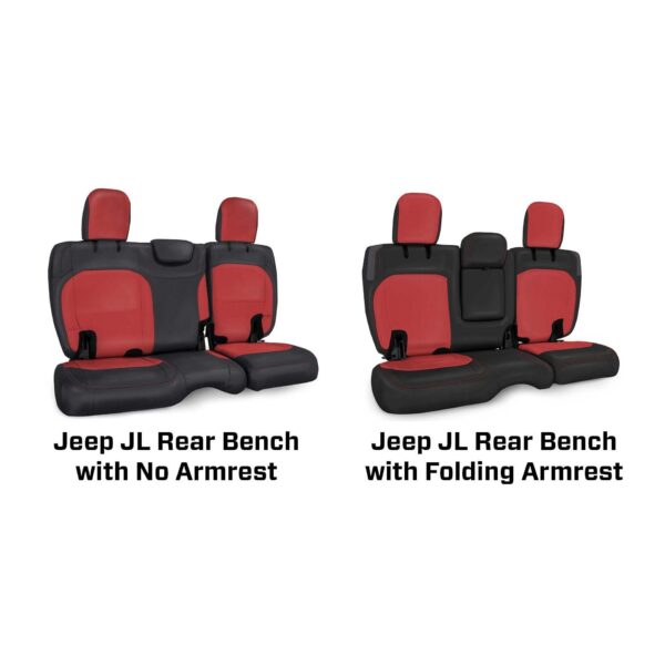 Rear Bench Cover for Jeep Wrangler JL