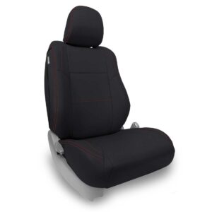 Front Seat Covers for 2012-2015 Toyota Tacoma; TRD & Sport Edition (Pair)