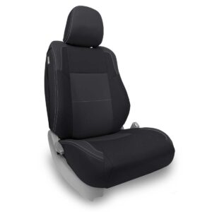 Front Seat Covers for 2012-2015 Toyota Tacoma; TRD & Sport Edition (Pair)