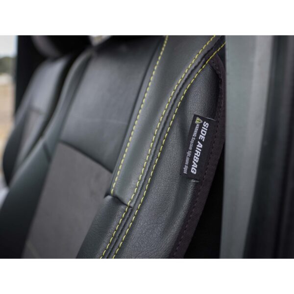 Front Seat Covers for 2012-2015 Toyota Tacoma; Fold Flat Edition (Pair) (Custom)