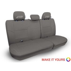 Rear Bench Cover for 2012-2015 Toyota Tacoma; Double Cab (Custom)