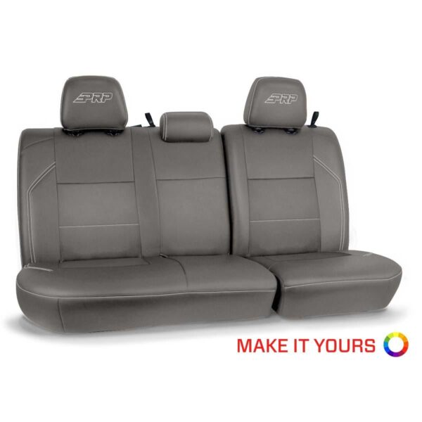 Rear Bench Cover for 2016-2023 Toyota Tacoma; Crew Cab (Custom)