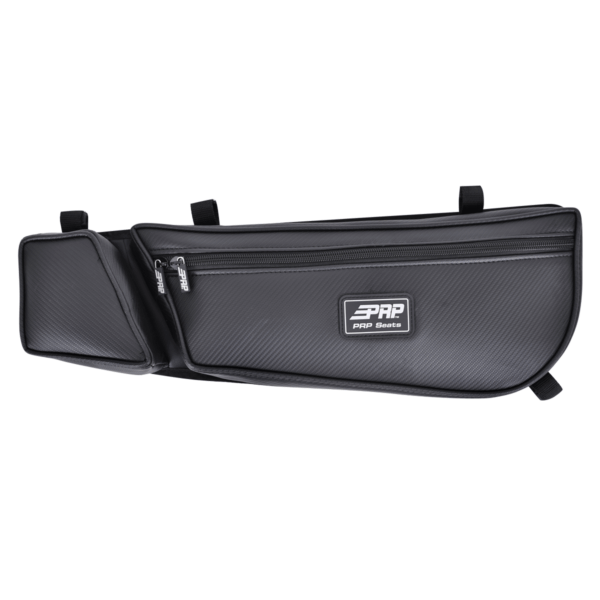 Front Door Bags with Knee Pad for Can-Am Maverick X3, Black (Pair)