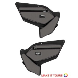 Front Door Bags with Knee Pad for Polaris RZR PRO XP, PRO R, Turbo R (Pair), Cus